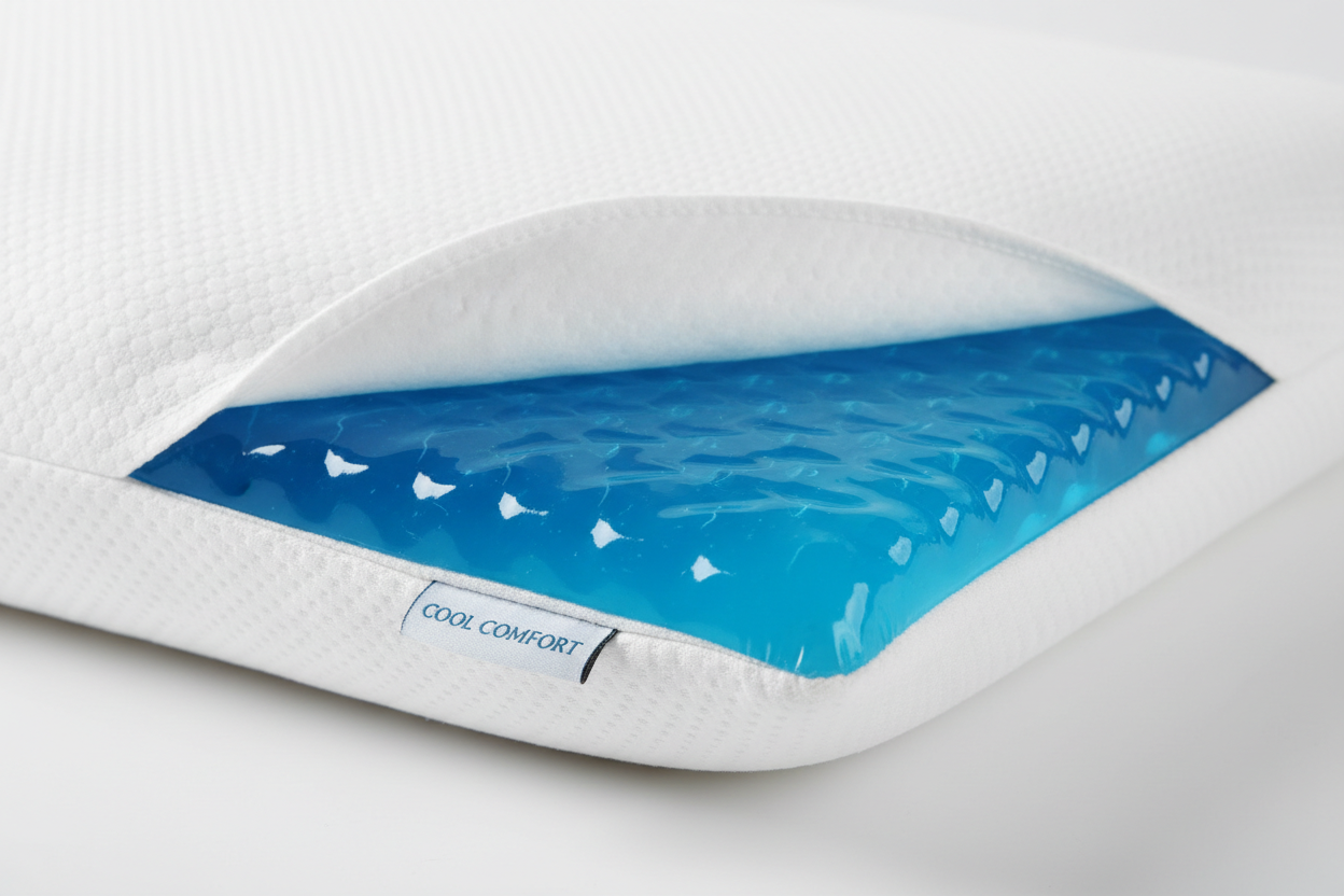 Cooling Gel Pillow gel layer detail