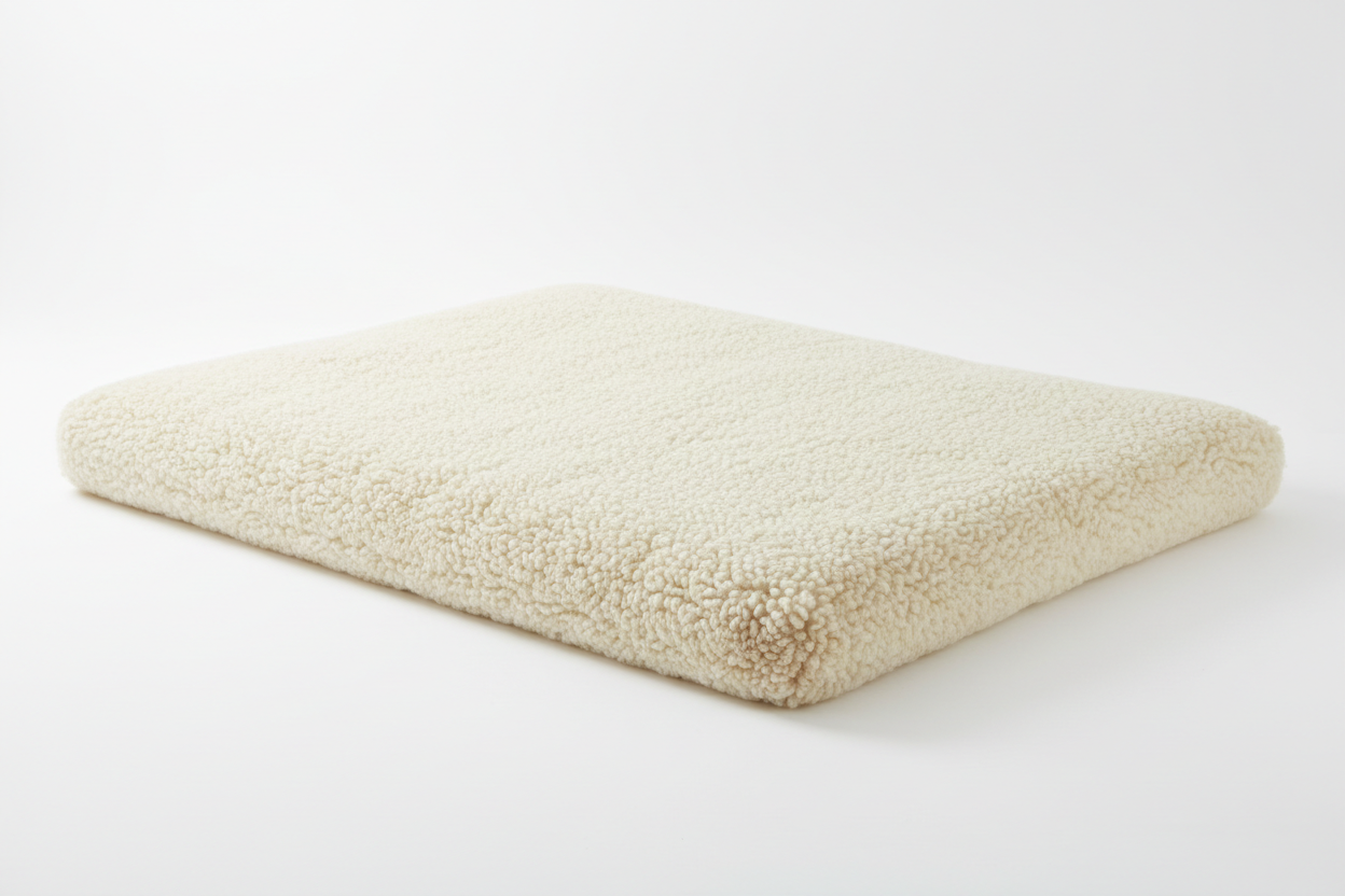 Natural Wool Mattress Topper product view